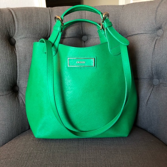 dkny green bag
